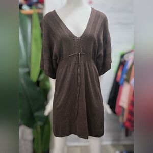 Max Studio Brown Midi Dress